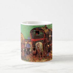 Mug Vincent van Gogh - Campement de Gitans Caravanes