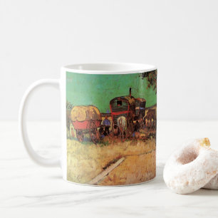 Mug Vincent van Gogh - Campement de Tsiganes Caravanes