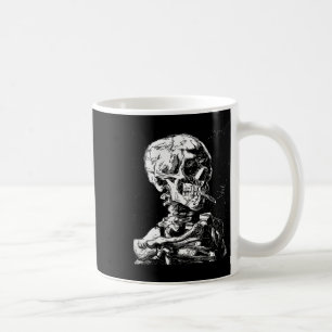Mug Vincent Van Gogh Crâne avec cigarette Squelette Ha