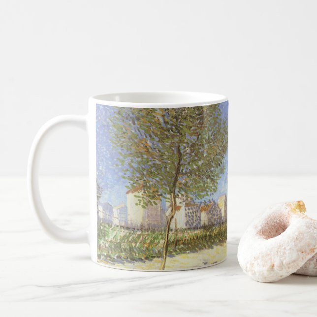Mug Vincent van Gogh - En périphérie de Paris (Avec donut)