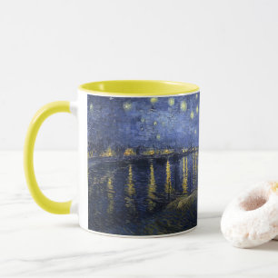 Mug Vincent Van Gogh - Étoile nuit sur Rhône