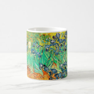 Mug Vincent van Gogh Irises 1889 Blue Flowers