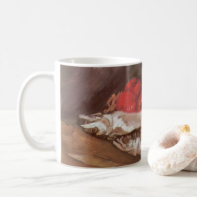 Mug Vincent van Gogh - Maquereaux, citrons et tomates (Avec donut)