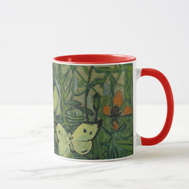 Mug Vincent van Gogh - Papillons et papillons (Droite)