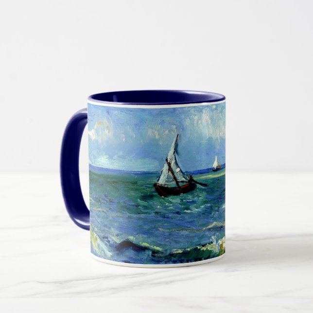 Mug Vincent van Gogh - Paysage marin (Devant gauche)