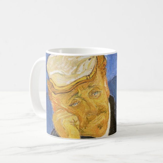 Mug Vincent Van Gogh - Portrait du Docteur Paul Gachet (Devant gauche)