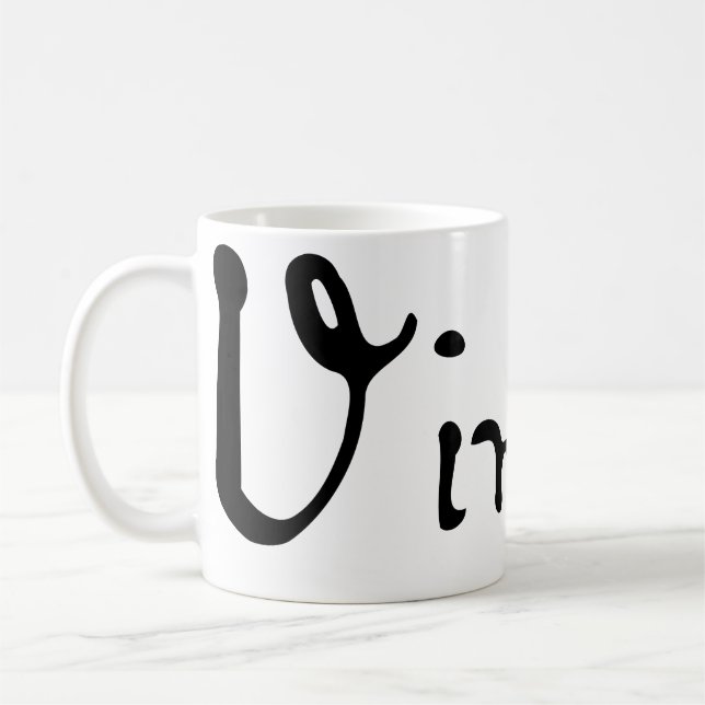 Mug Vincent Van Gogh Signature (Gauche)