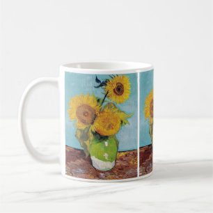 Mug Vincent Van Gogh - Trois tournesols dans un vase