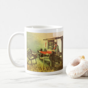 Mug Vincent van Gogh Weaver face à la roue à rotation 