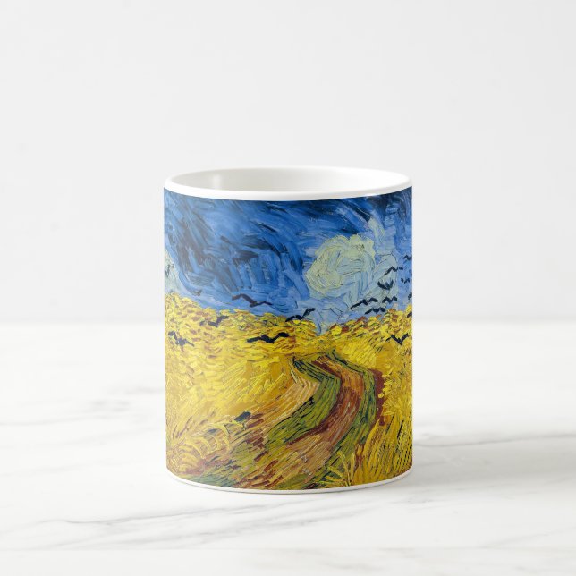 Mug Vincent van Gogh - Wheatfield with Crows (Centre)