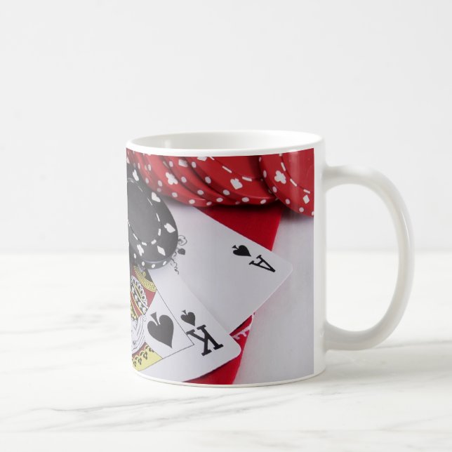 Mug Vingt et une pelles avec des puces (Droite)