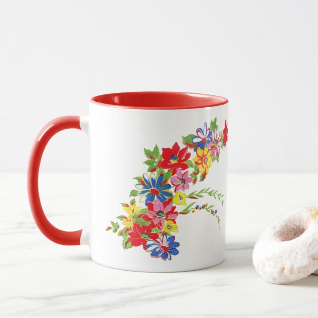 Mug vintage (Avec donut)