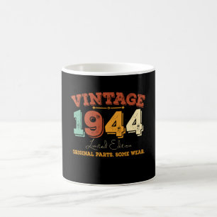Mug Vintage 1944 Pièces d'origine Drôle cadeau d'anniv