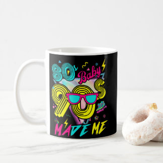 Mug Vintage 1980s 80's Baby 1990s 90's Made Me Retro
