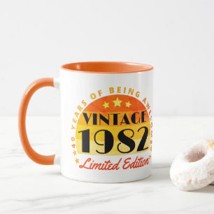 Mug Vintage 1982 Limited Edition 40e anniversaire