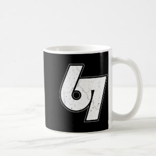 Mug Vintage 6 7 Mème Six Sept Namasté Drôle Halloween