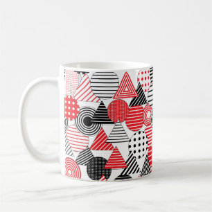 Mug vintage abstrait arrière - plan sans soudure. Doté