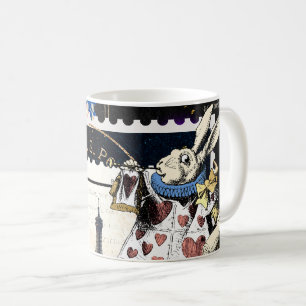 Mug Vintage Alice au pays des merveilles Lapin blanc