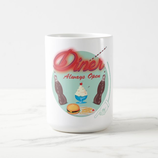 Mug Vintage All American Diner (Centre)