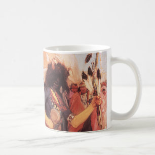Mug Vintage Amérindiens Danseur de buffle par Cassidy