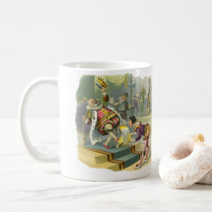 Mug Vintage Ancienne Comptine Poème Chanson Old King C