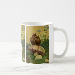 Mug Vintage Animaux, Amour et Romance