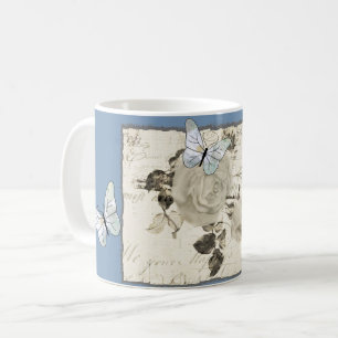Mug Vintage avec papillons