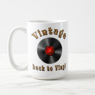 Mug Vintage - Back to Vinyl, the record is back