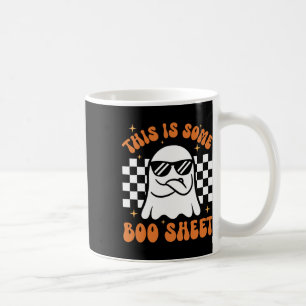 Mug Vintage Boo Funny Halloween Fantôme Ceci Est Hallo