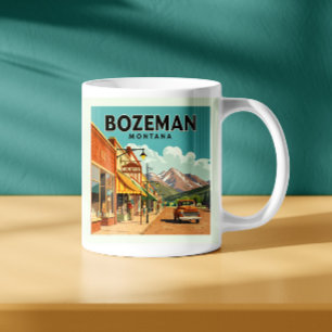 Mug Vintage Bozeman Montana