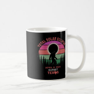 Mug Vintage Burnet Texas Total Solar Eclipse 2024