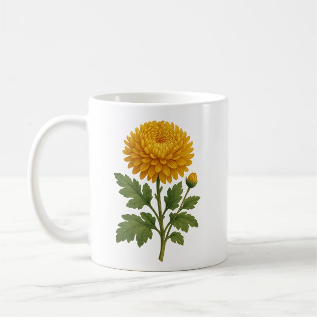 Mug Vintage chrysanthemum (Gauche)