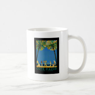 Mug Vintage Côte d'Azur Voyage en France