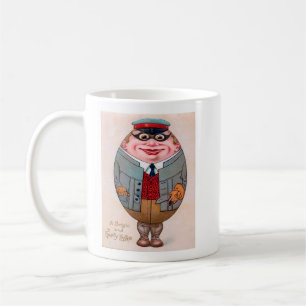 Mug Vintage drôle Oeuf de Pâques Homme Humour humain