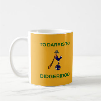 Mug Vintage "Emblème sportif" avec Didgeridoo Motif