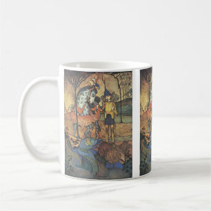 Mug Vintage Fairy Tale, Un Chevalier courageux et un D