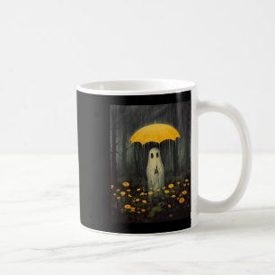 Mug Vintage Fantôme Floral Halloween Gothique Fantôme