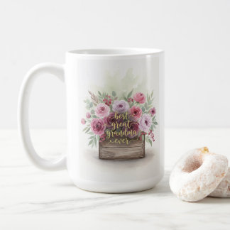 Mug Vintage Floral Grandma Sentimental Gift