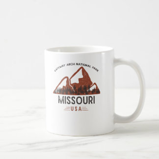 Mug Vintage Gateway Arch National Park Missouri Coffee