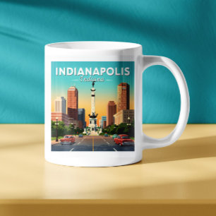 Mug Vintage Indianapolis Indiana