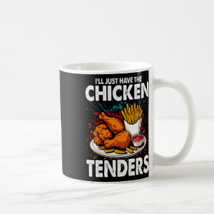 Mug Vintage Je vais juste prendre les tenders de poule
