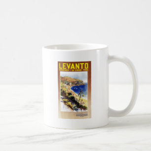 Mug Vintage Levanto Genova Italie Tourisme