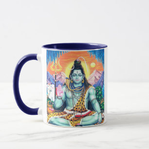 Mug Vintage Lord Shiva - Samadhi Trishula Design