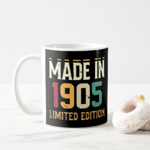 Mug "Vintage made in 1905 Limited Edition-