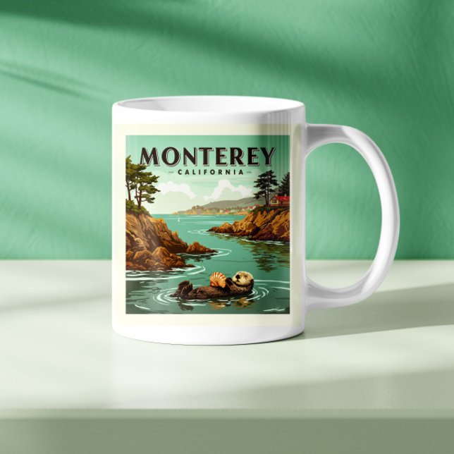 Mug Vintage Monterey Californie (Créateur téléchargé)
