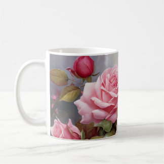 Mug Vintage Pink Roses