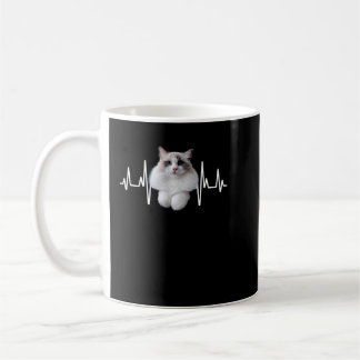Mug Vintage Ragdoll Retro Feline Kitty Chat Lover Kitt