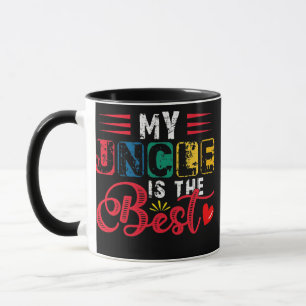 Mug Vintage Retro Mon oncle est le meilleur Père heure