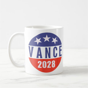 Mug Vintage Retro Vance 2028 pour l'élection président