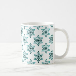 Mug vintage Starburst, Turquoise